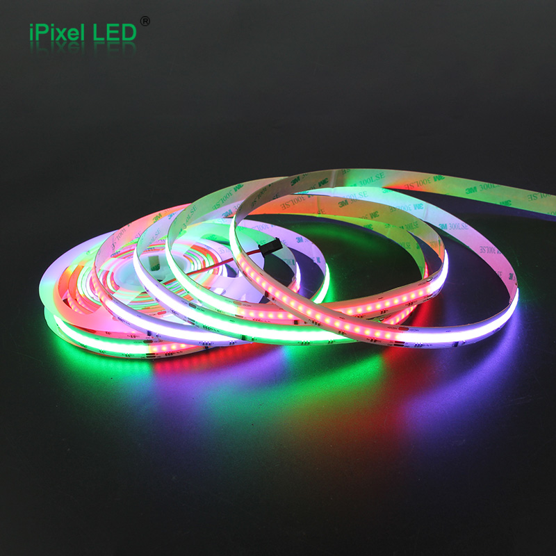 WS2811 Digital RGB COB LED Strip 720 LEDs/m  DC12V/24V