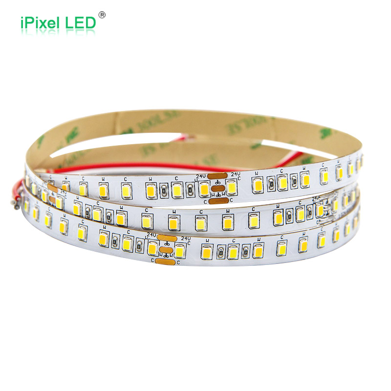 Dual color 10mm 2835 LED Tape Light  120LEDs/M DC24V